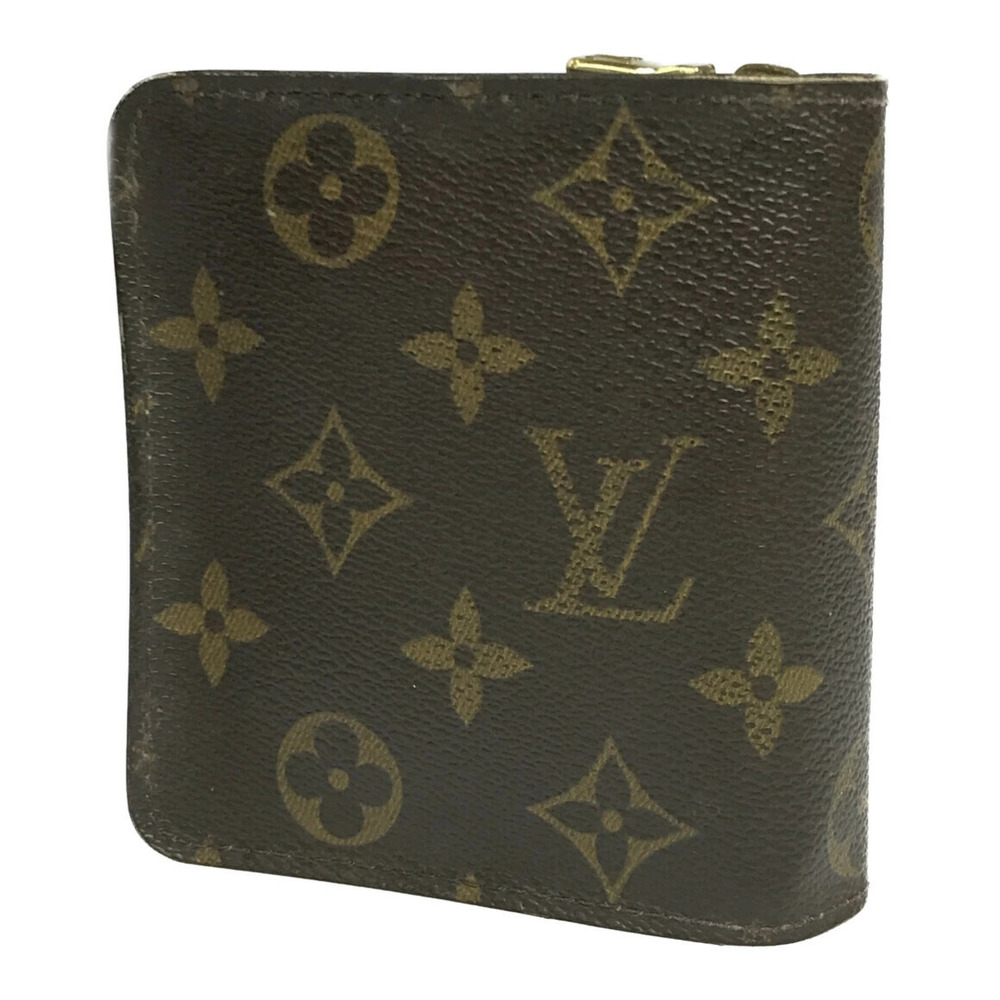 Louis Vuitton Bi fold Wallet Compact Zip Monogram